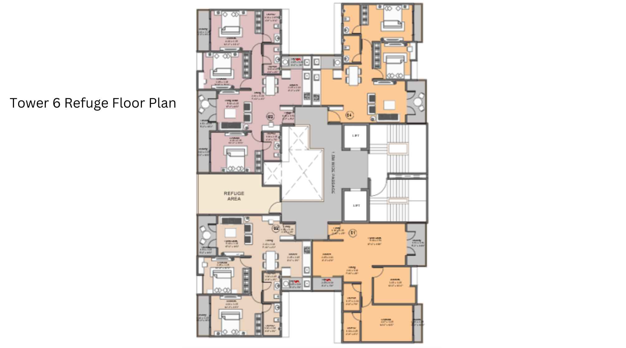 Kohinoor-Viva-Pixel-Tower-6-Refuge-Floor-Plan